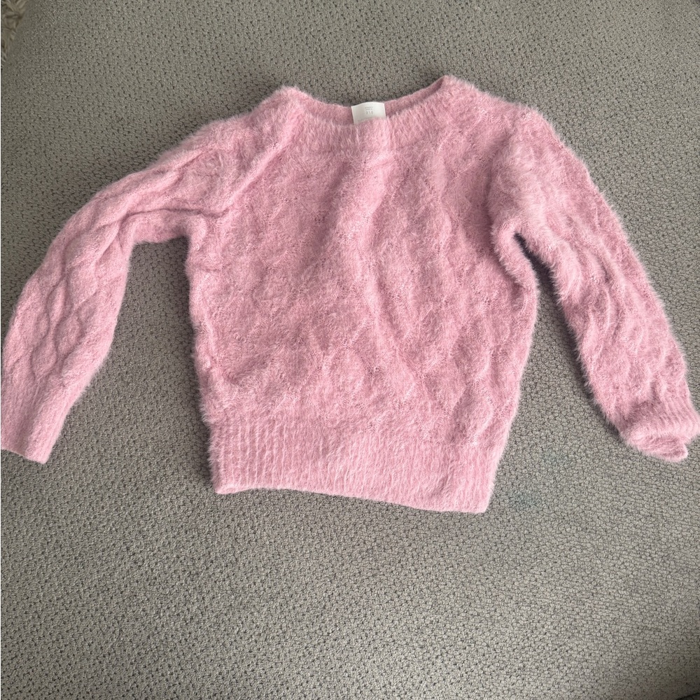 Abercrombie Kids Pink Crew Neck Sweater Soft Knit